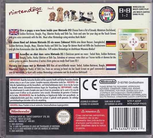 Nintedogs Dachhund and Friends - Nintendo DS (A Grade) (Genbrug)
